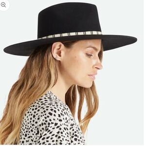 NWOT 100% Wool Brixton Hat size M